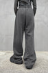 LOGO WASHED SWEAT PANTS -CHARCOAL-